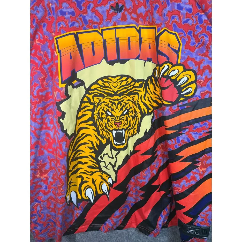 Adidas Adilenium Season 3 Tiger Long Sleeve Graphic Tee 2XL LIFE-0 JX1702